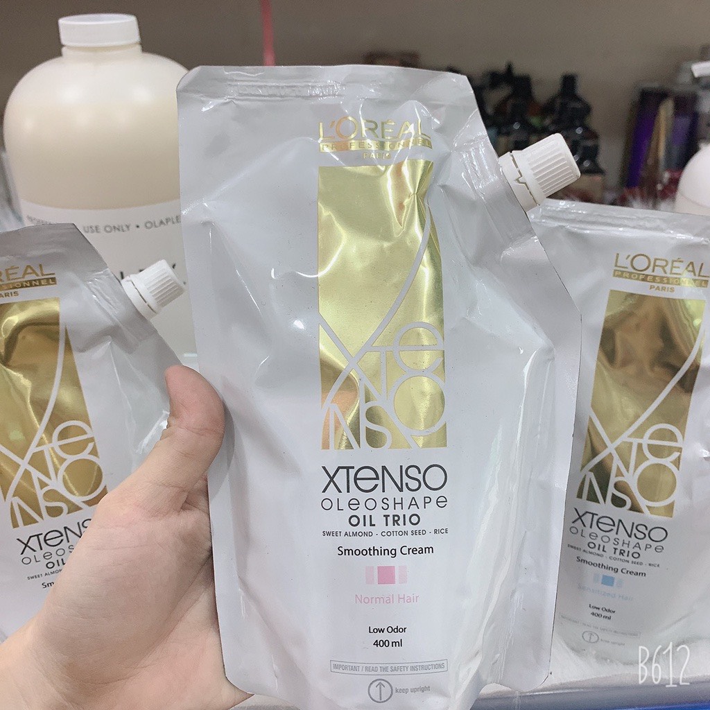 KEM UỐN VÀ DUỖI TÓC LOREAL X-TENSO 400ML