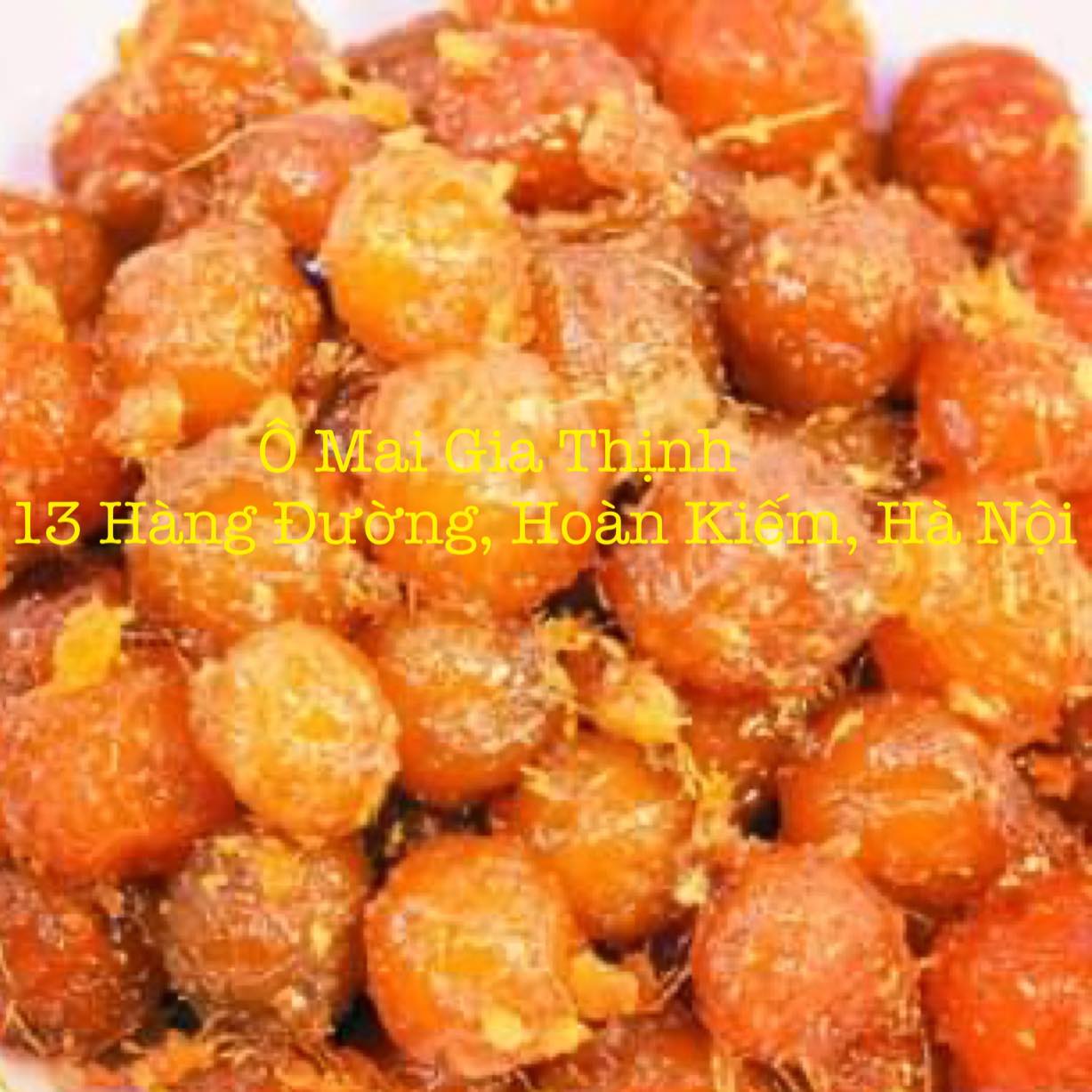 Ô mai Mận cơm xào gừng 500gr Gia Thịnh Hà Nội
