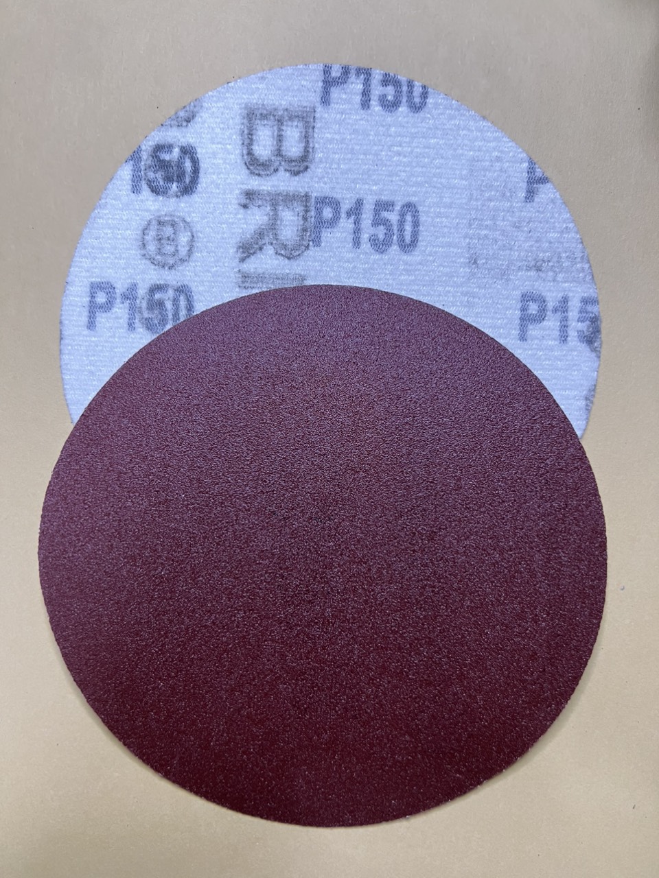Nhám tròn đế lông brix 4 inch 100mm