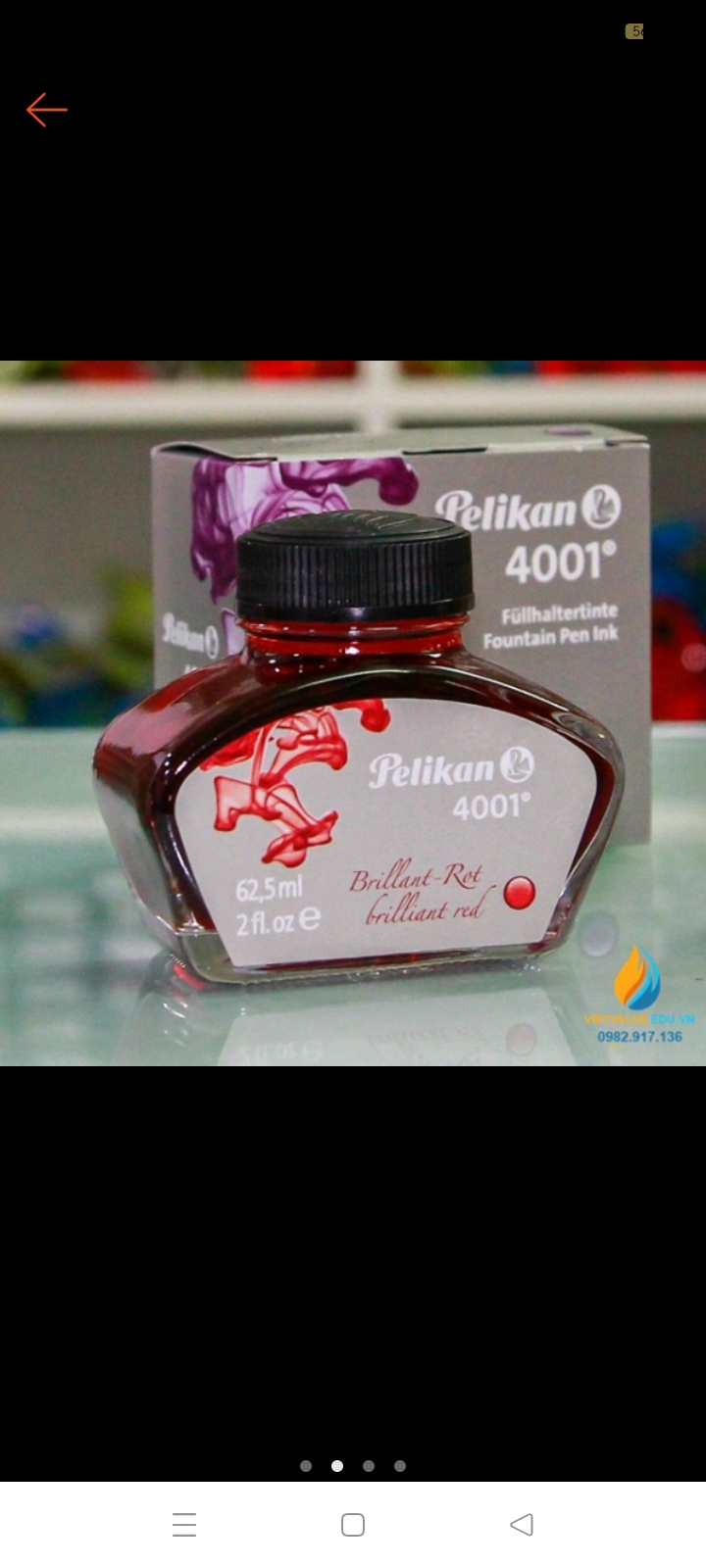 Mực Đức pelikan 4001 Cao cấp