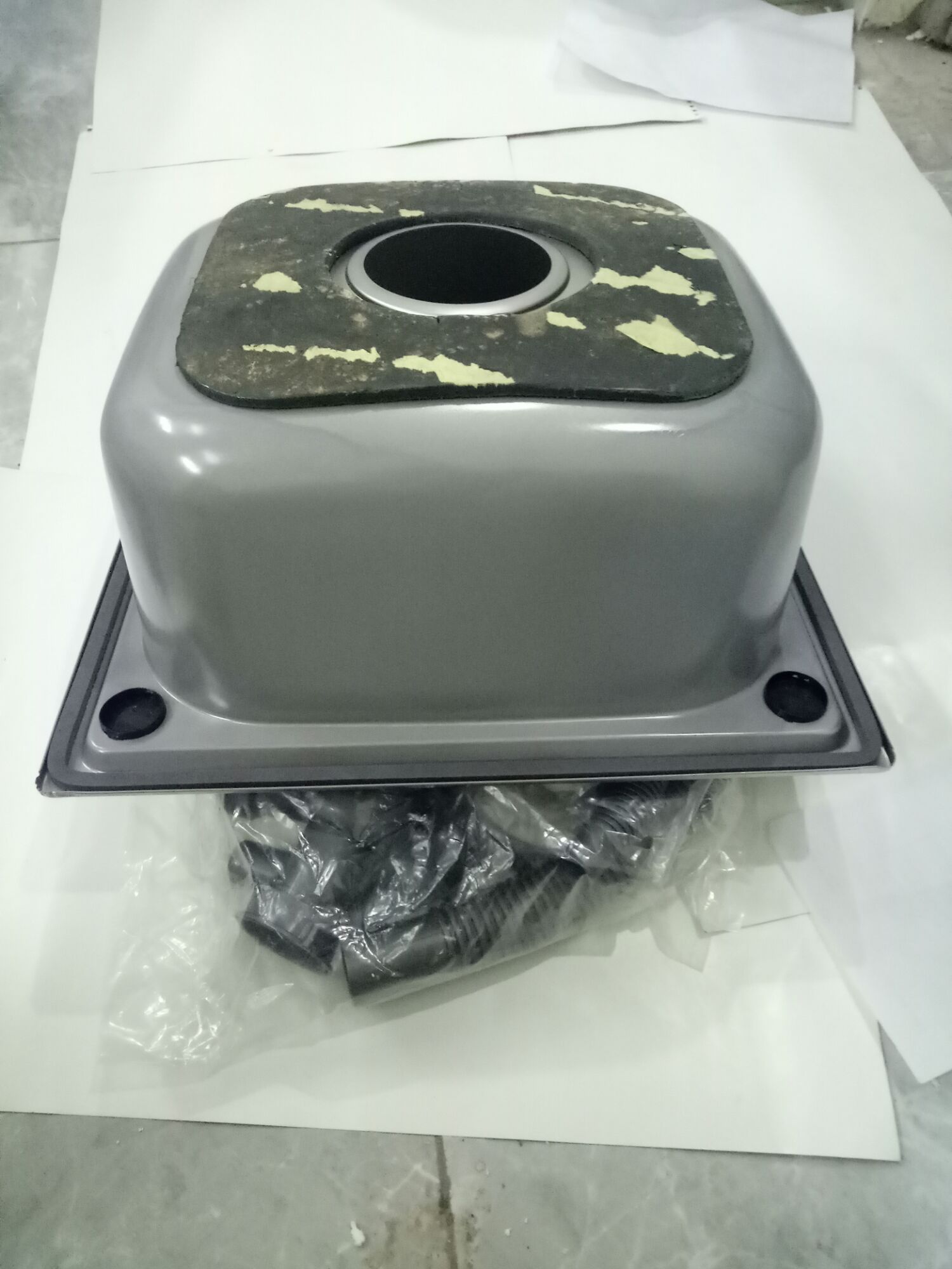 chậu rửa bát đơn  inox 201 kích thước 42*37*20