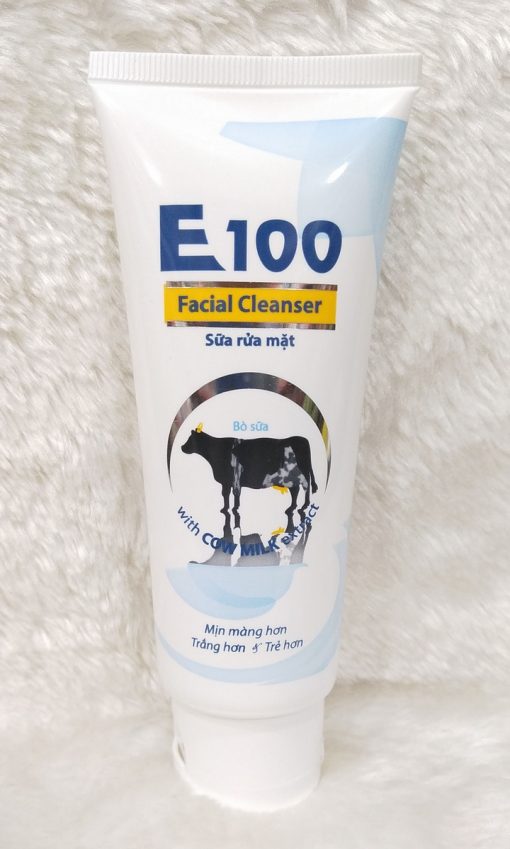 Combo 2 Tuýp Sữa Rửa Mặt Bò Sữa E100 80ml