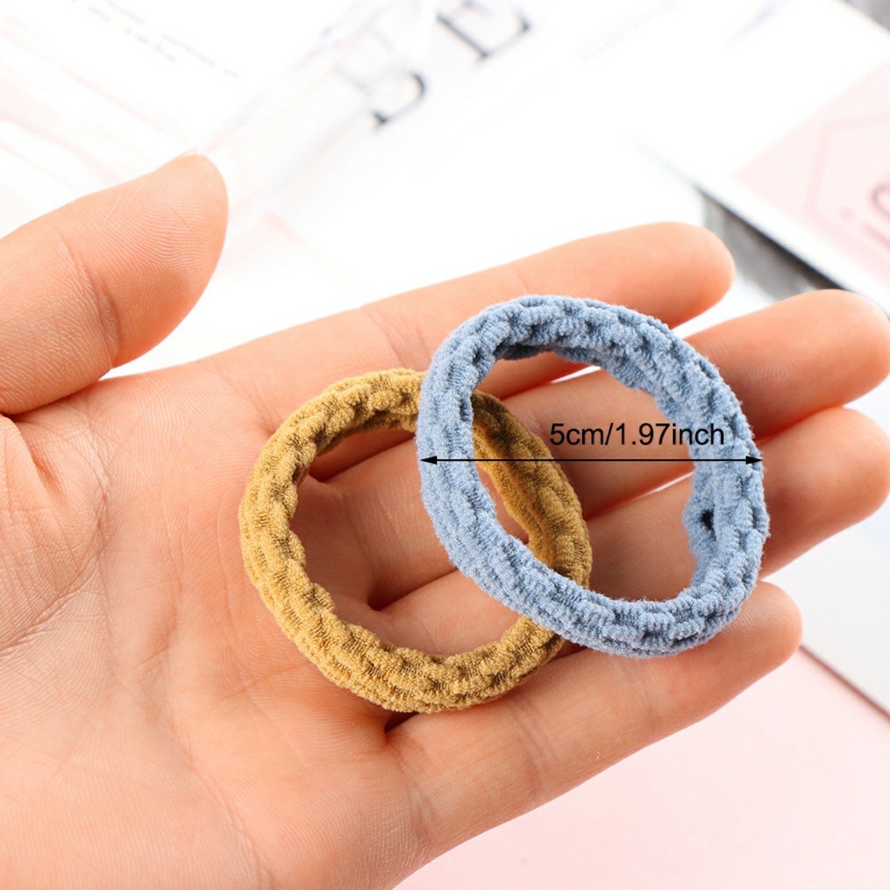 Cột tóc trơn mềm - SET 10 thun đủ màu