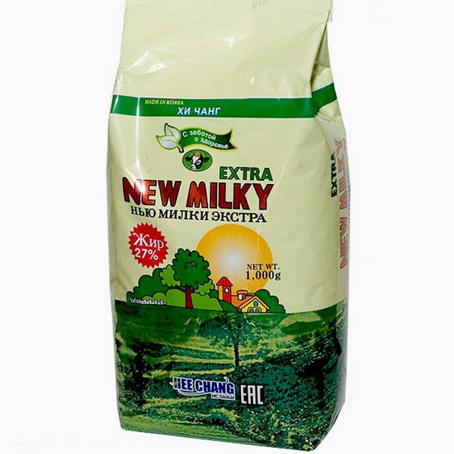 SỮA BÉO NGA NEW EXTRA MILKY 1KG/TÚI [Date 2027]