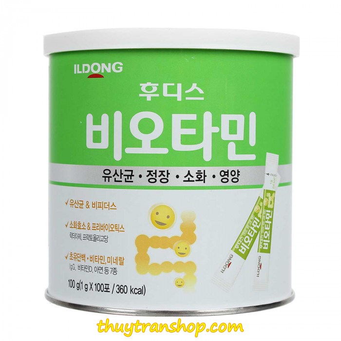 Sữa non/men vi sinh Hàn Quốc lon 100g