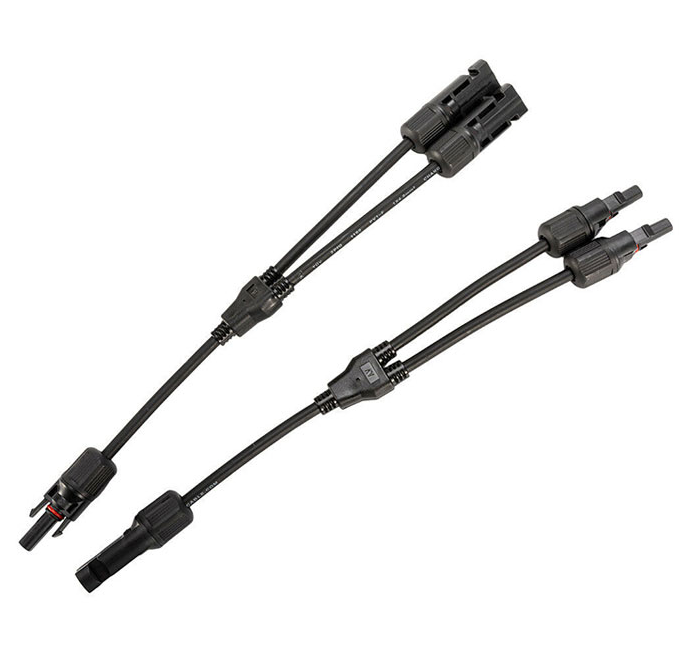 Dây kết nối tấm pin năng lượng mặt trời - jack mc4 cáp chữ y