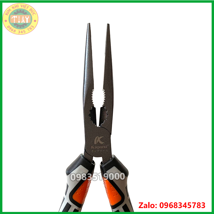 KAPUSI Kìm Kiểu Đức Bộ 3 Chiếc ( Điện, Cắt, Nhọn)- Bán Lẻ cây