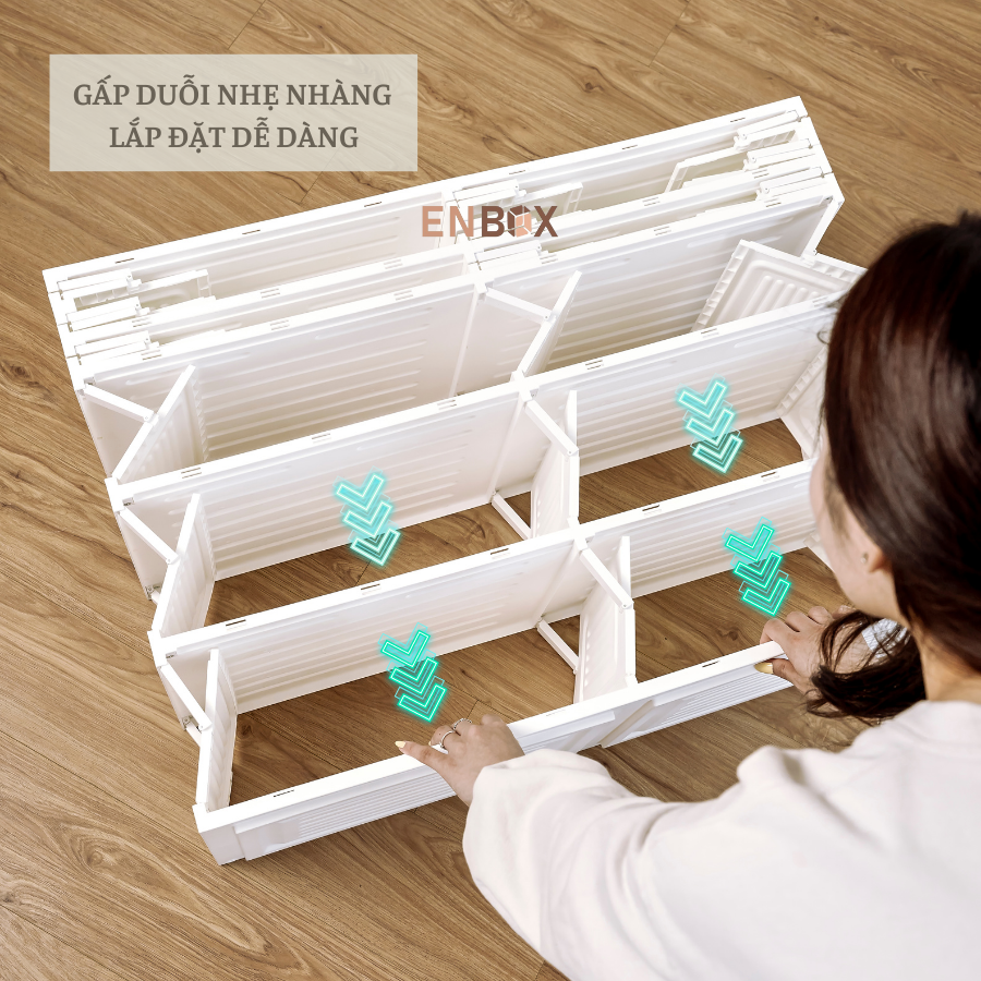 Tủ Đựng Giày Gia Đình Enbox