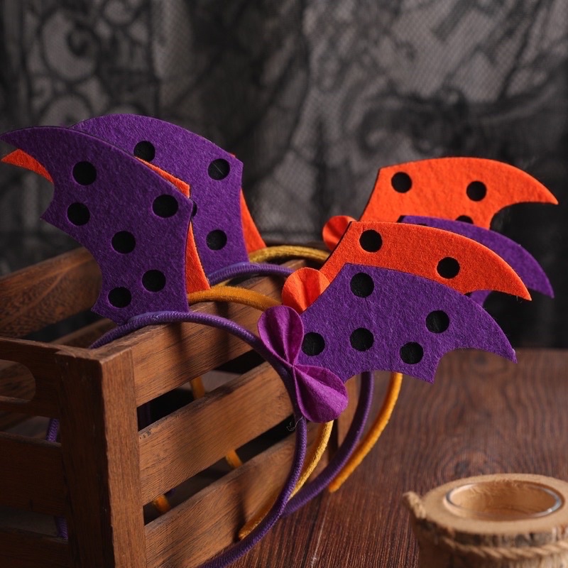Bờm cánh dơi, bờm halloween mẫu mới