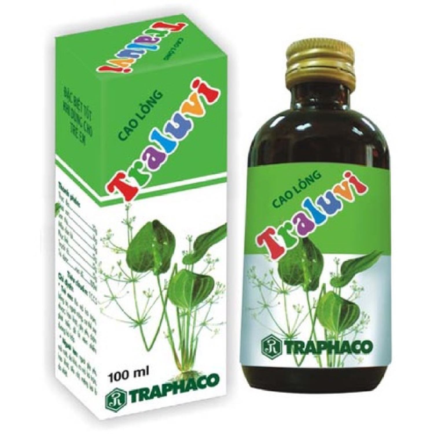 Siro, cao lỏng Lục Vị Traphaco (Chai 100ml) [Traluvi / tralucvi / Lục vị ẩm]