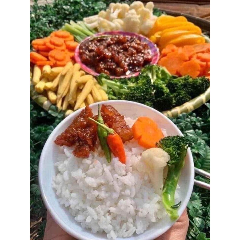 Thịt 3 rọi kho mắm ruốc  hand made bao hao cơm