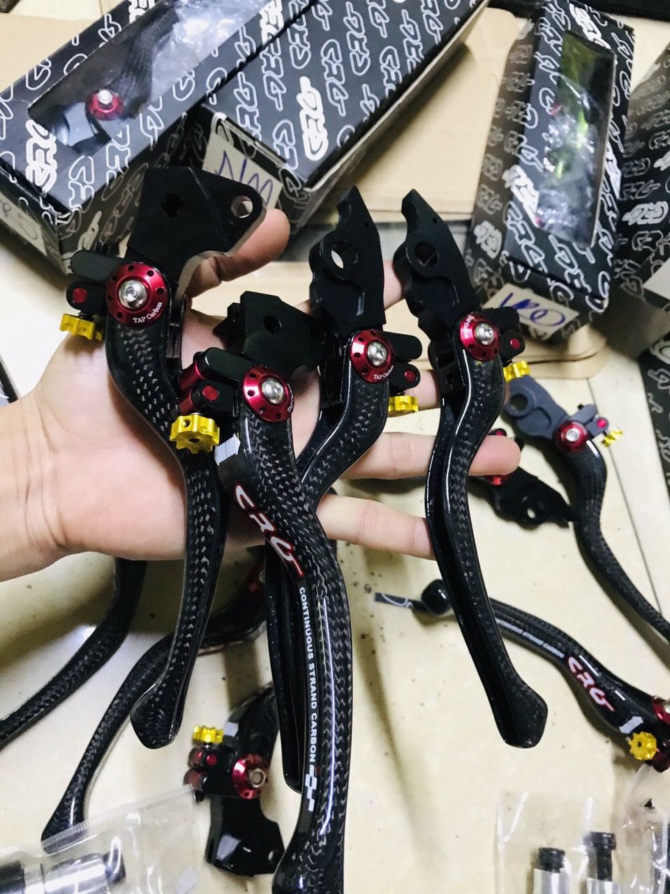 [HCM]tay thắng cacbon CRG cho VARIOABEXWINER