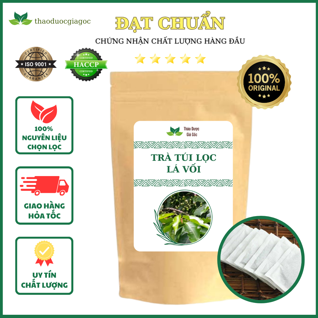 Trà lá vối túi lọc (Thanh nhiệt, thanh lọc cơ thể, tốt cho người tiểu đường)