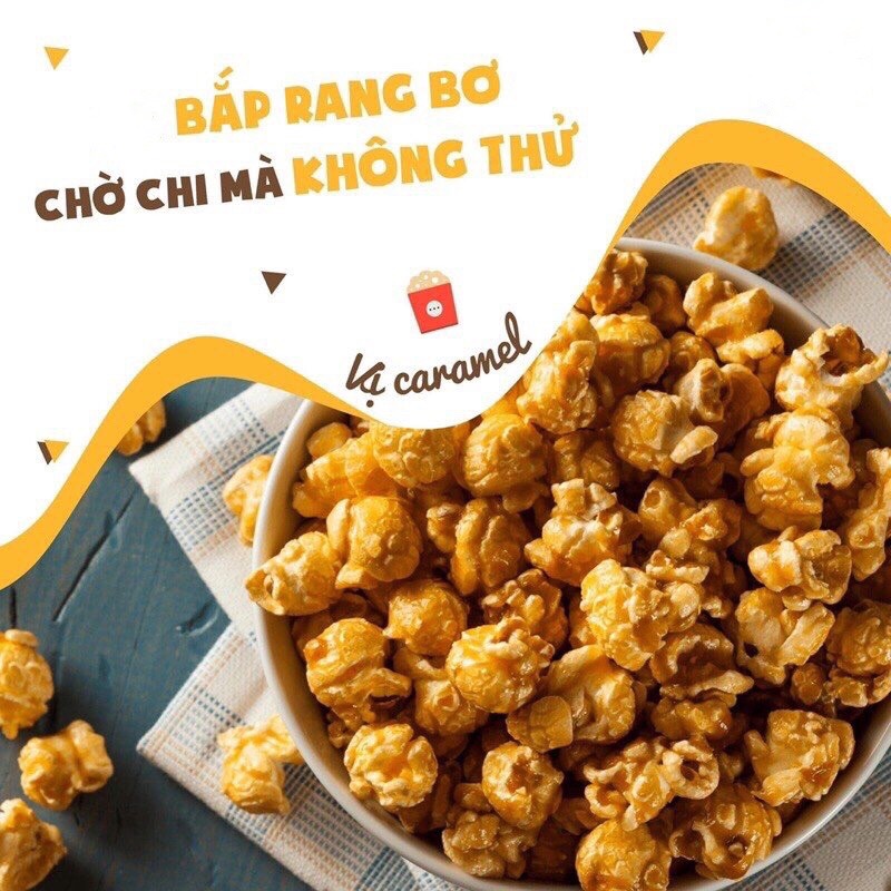 Bắp rang Uncle Jax vị: Caramel Chicago (80g)