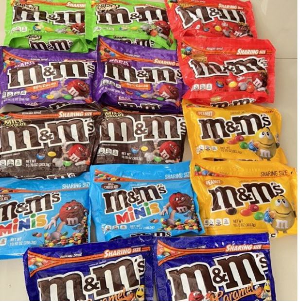 Date 26  Socola Hershey's Kisses/ M&M của Mỹ nhiều loại