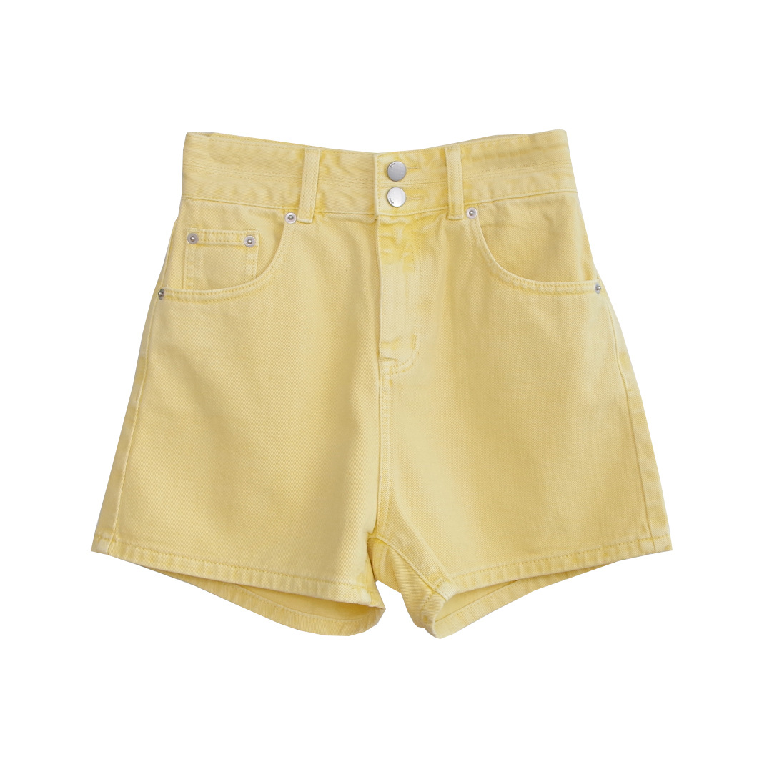 Quần đùi kaki chất mềm mịn lưng cao 2 nút (SK1104)