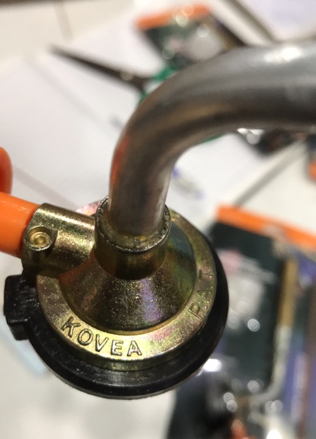 Đầu khò lửa KOVEA sử dụng bình gas mini