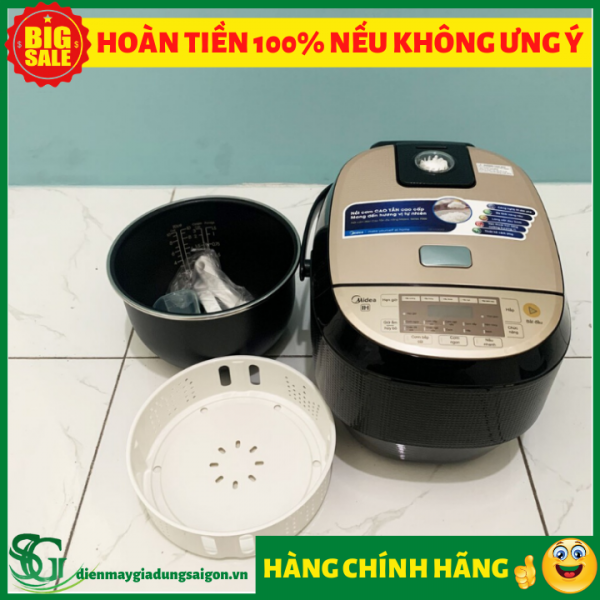 [HCM]Nồi Cơm Điện Cao Tần Midea MB-HS5007- 1 lít 8