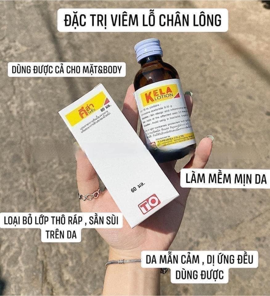 Kela Lotion Đtri Viêm Lỗ Chân Lông Dứt Điểm
