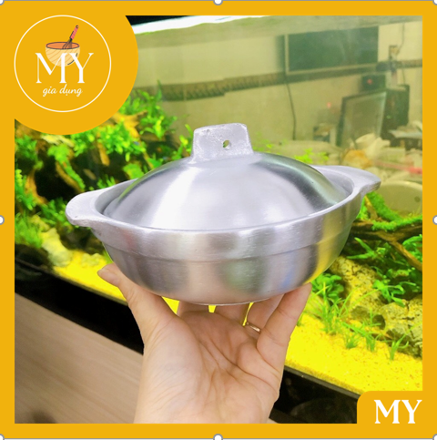 Thố,nồi gang nắp gang kho quẹt,nấu cơm nêu, kho cá, tiện lợi đẹp mắt nồi 12cm - 15cm