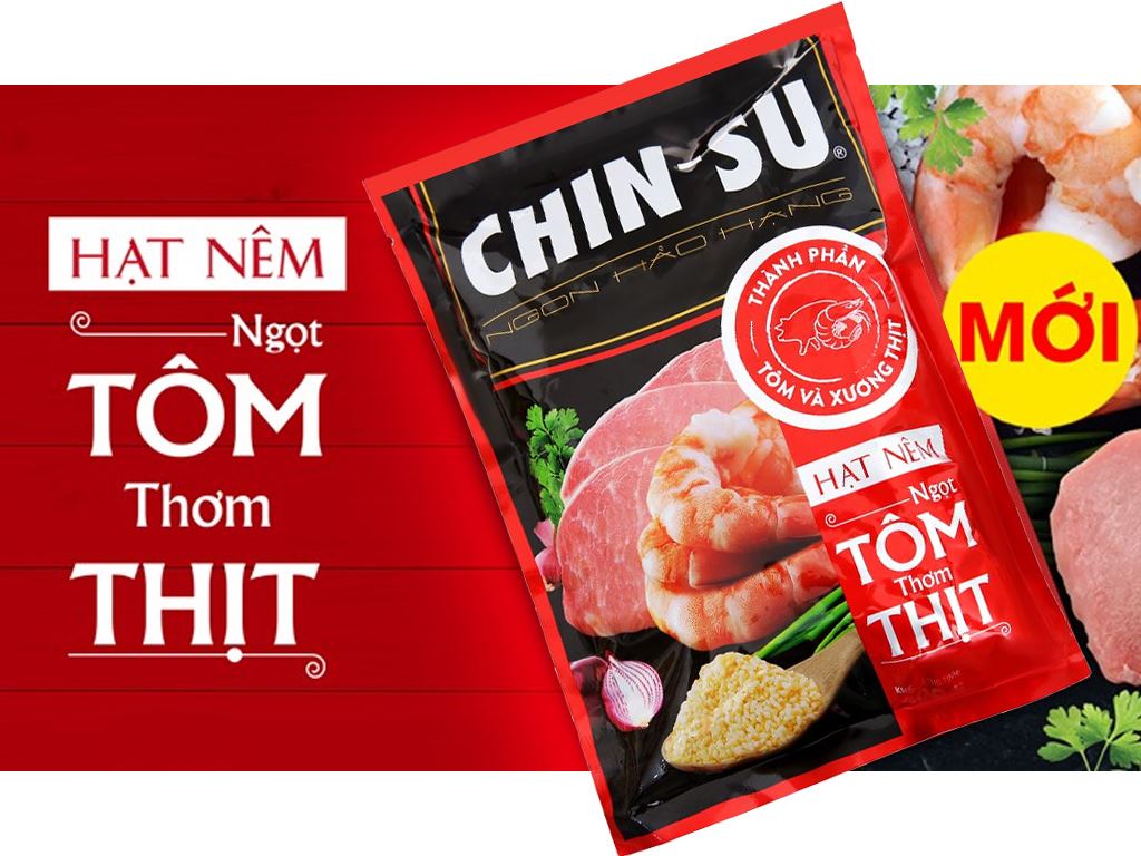 Hạt nêm Chinsu gói (900g-1.125kg)