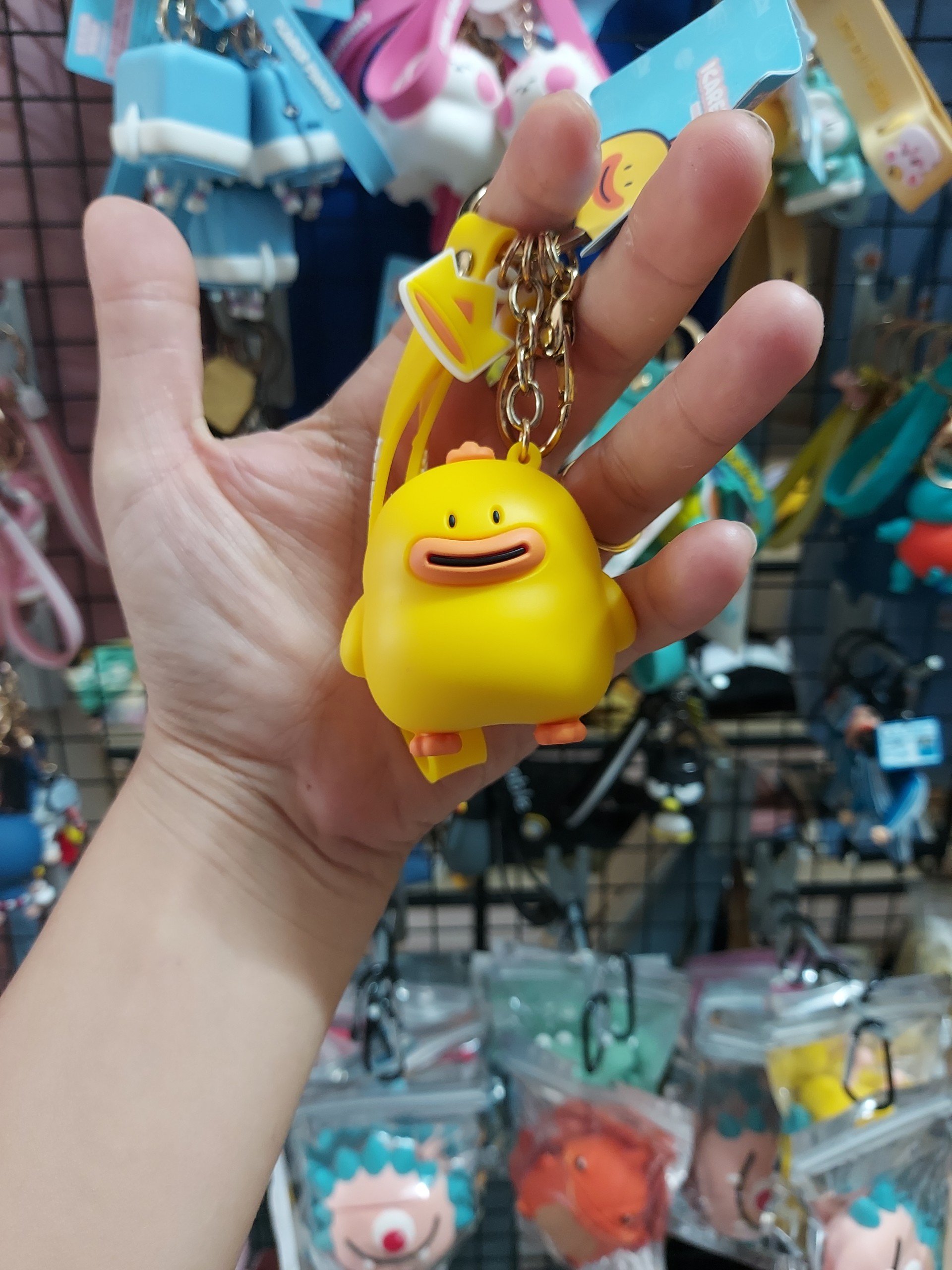 móc khóa treo balo, chìa khóa siêu dễ thương