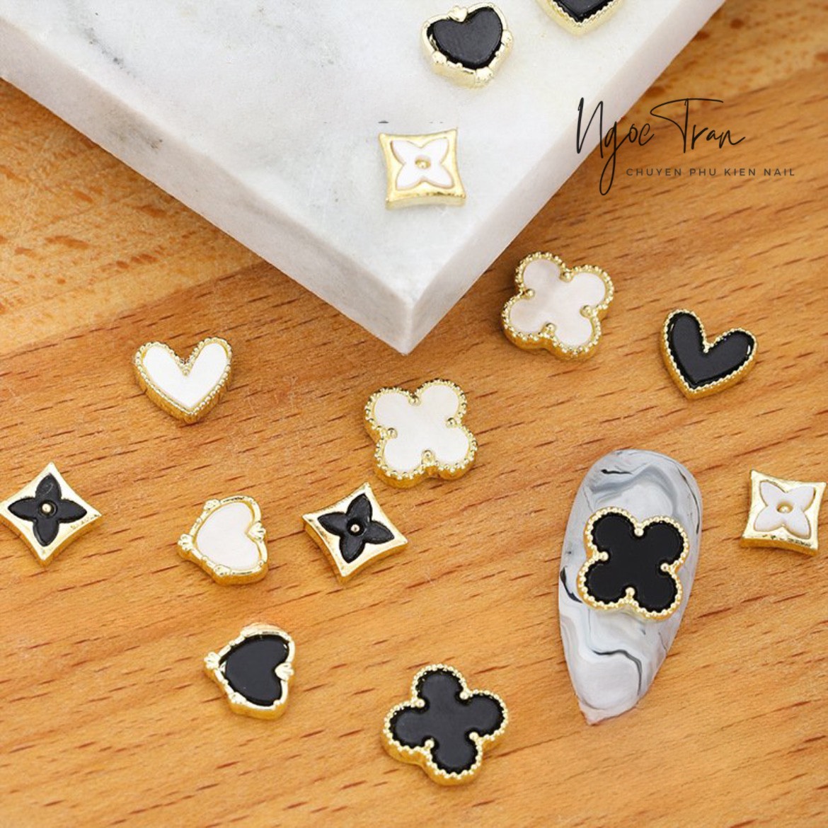 Charm Thương Hiệu Trang Trí Móng 5D