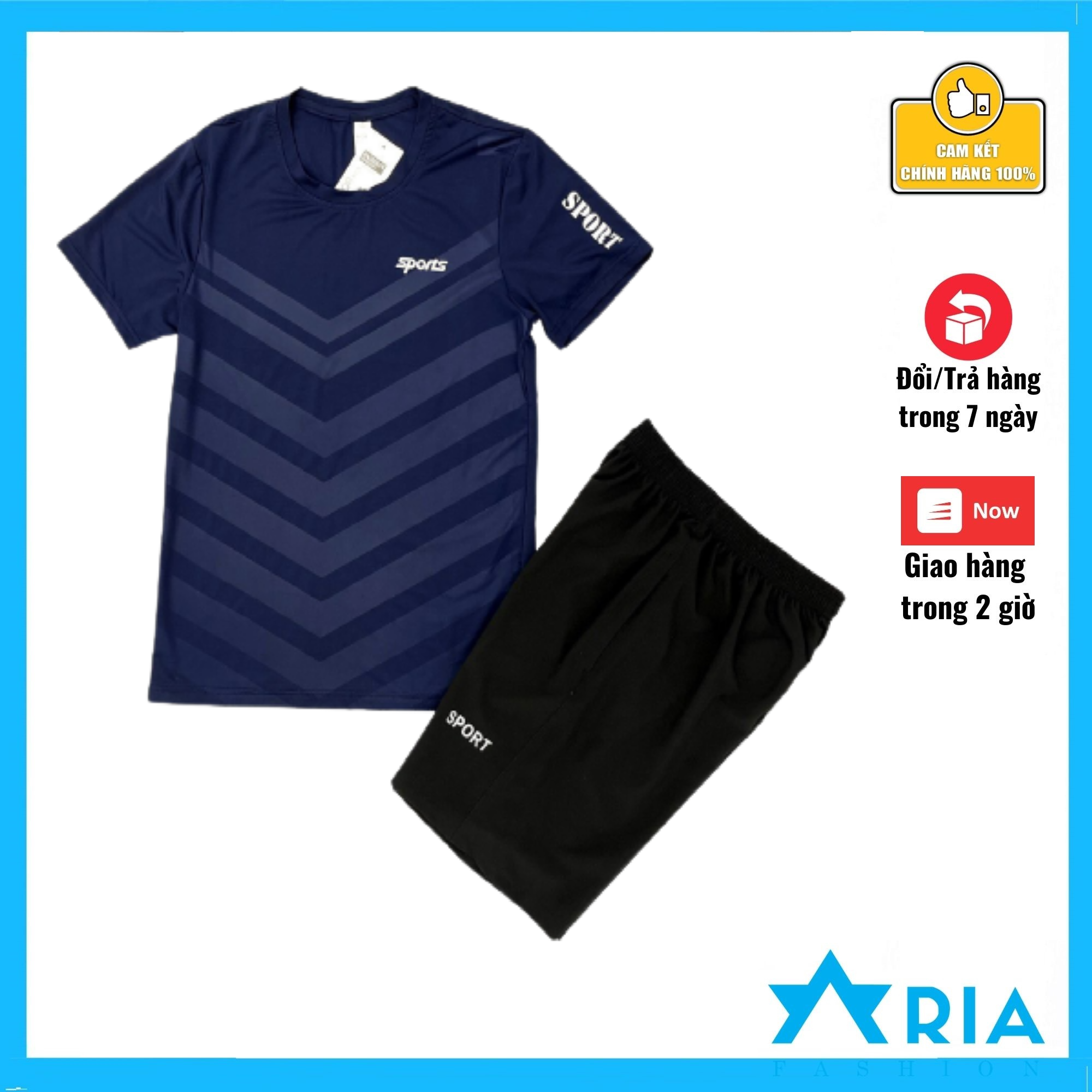 Bộ quần áo thể thao cho dãn 4 chiều 2 màu CR7