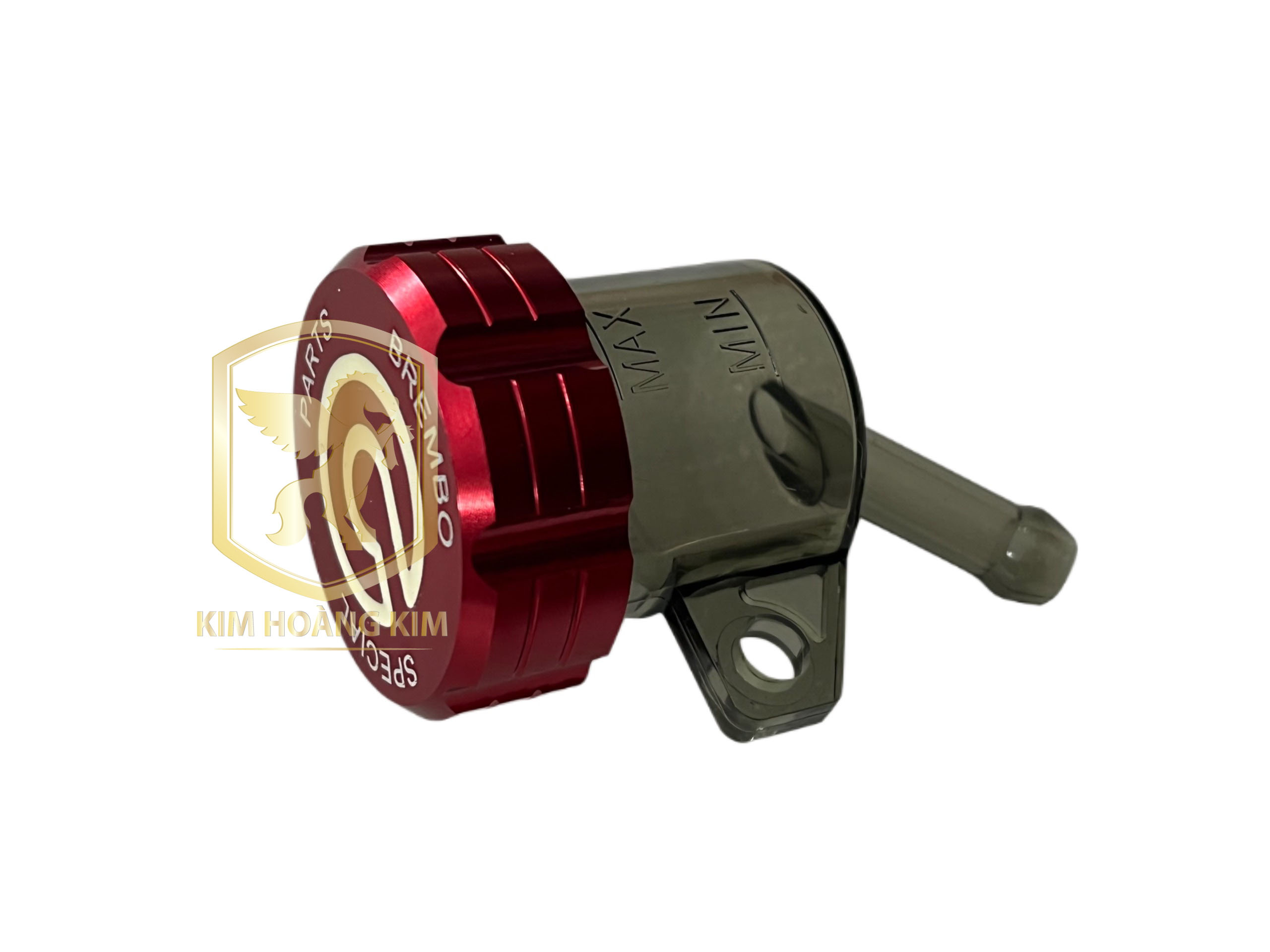 Bình Dầu khói nắp CNC gắn xe máy