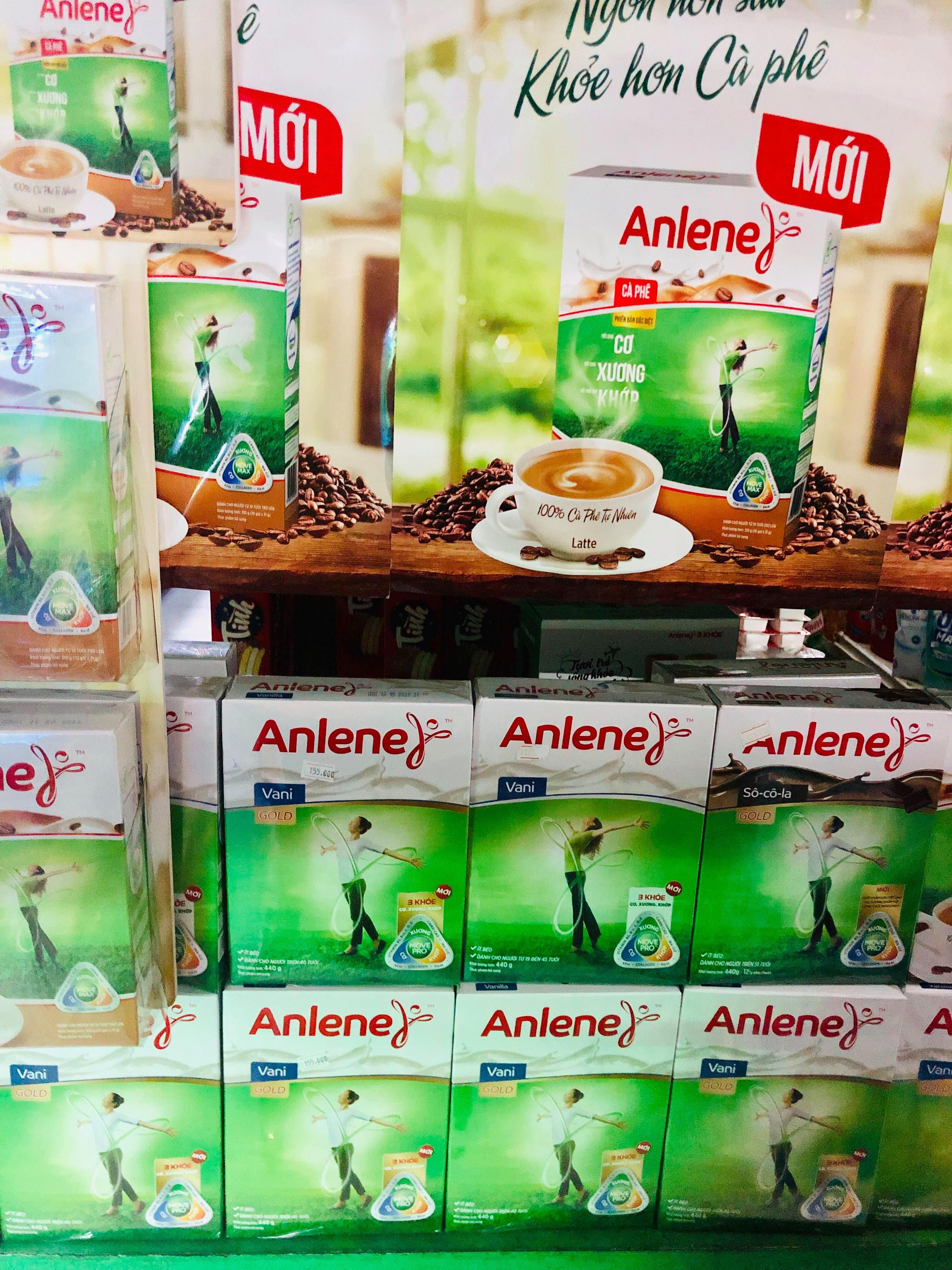 Sữa bột Anlene hộp giấy 440g (trên 40 tuổi)