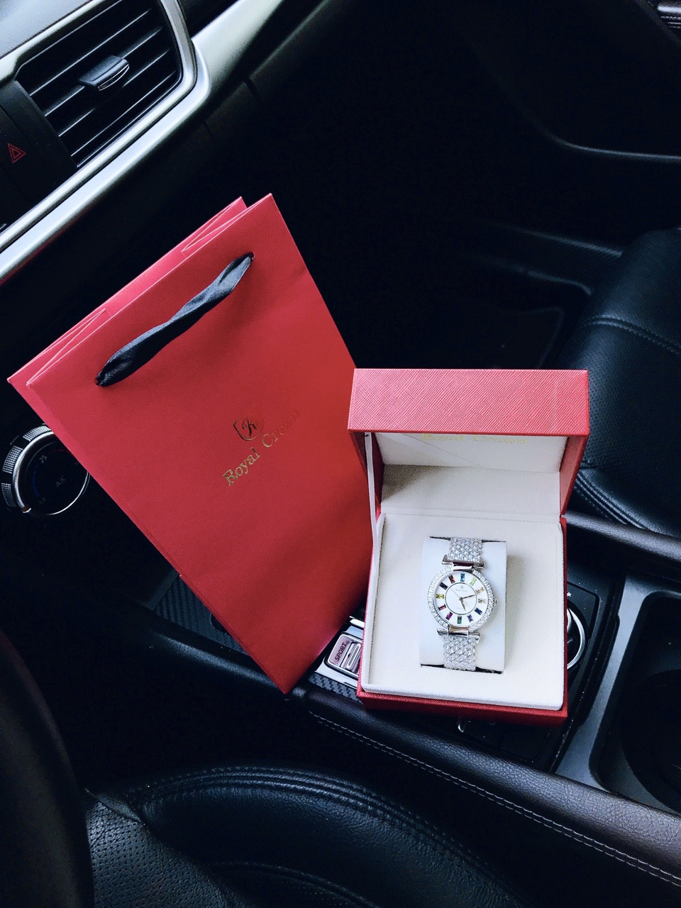 Đồng hồ nữ ROYAL CROWN 4604 Fullbox