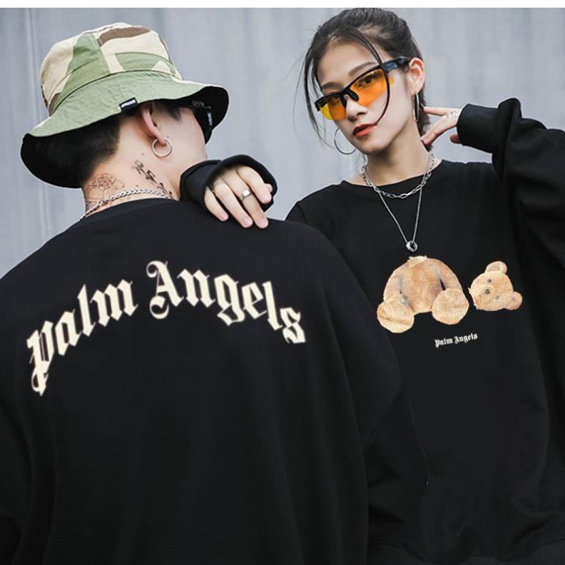Sale- áo sweater palm angels gấu freeship nvh - mẫu siêu hot