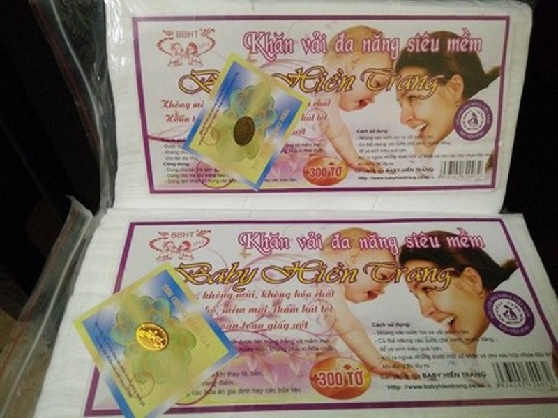 Khăn giấy khô đa năng Hiền Trang  (300gr)