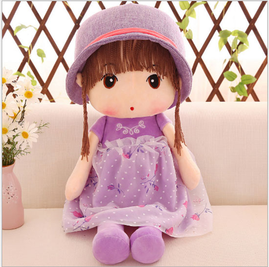 Búp bê nhồi bông siêu dễ thương cao 45cm