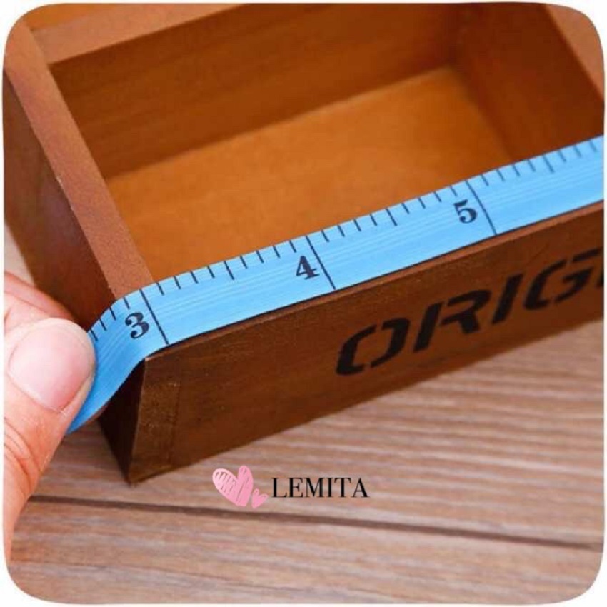 Thước dây đo eo, thước dây đo 3 vòng, thước dây may đo 150cm TH01 LEMITA