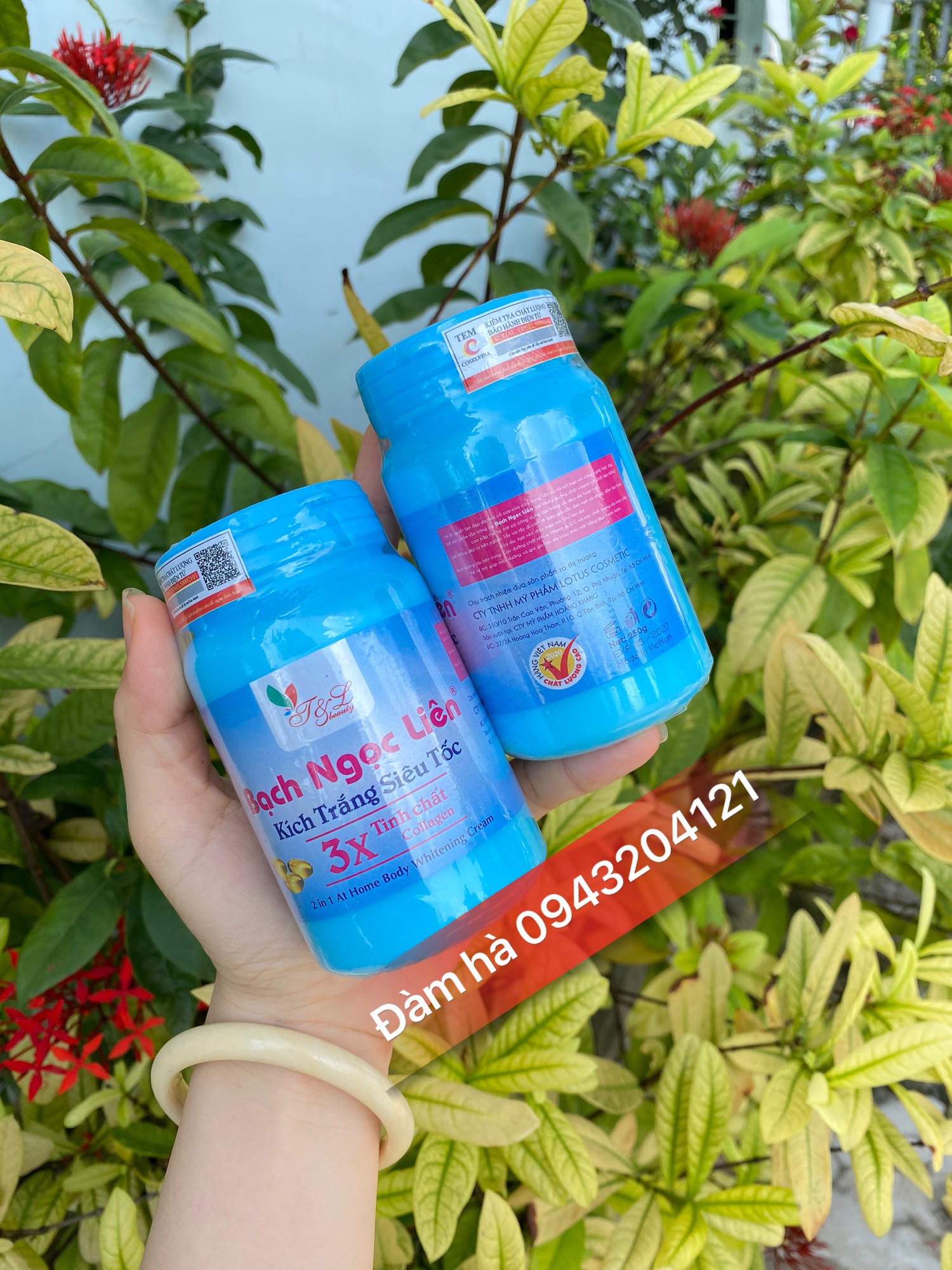 kem kích trắng bạch ngọc liên
