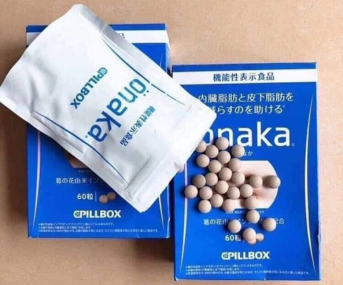 Viên uống đào thải mỡ bụng Onaka Nhật Bản