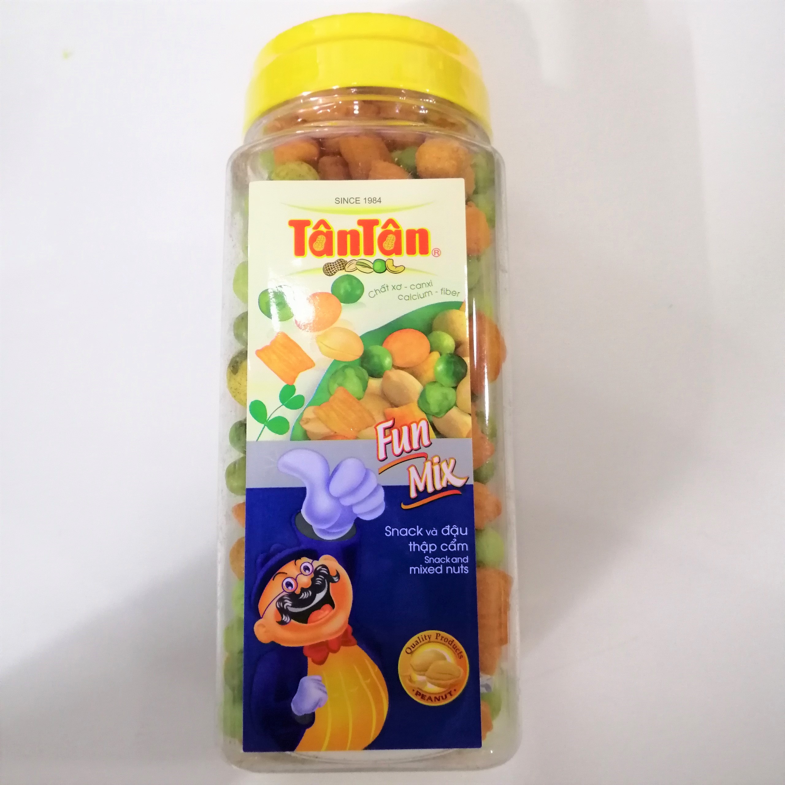 Snack Và Đậu Thập Cẩm Tân Tân Snack and Mixed Nuts (Hủ 190g)