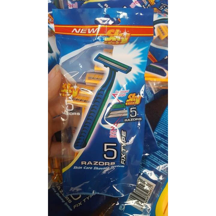 Set 5 cái dao cạo râu Zazors