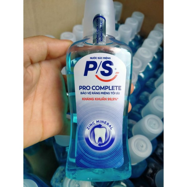 Nước súc miệng kháng 99% vi khuẩn P.S Pro Complete 130ml