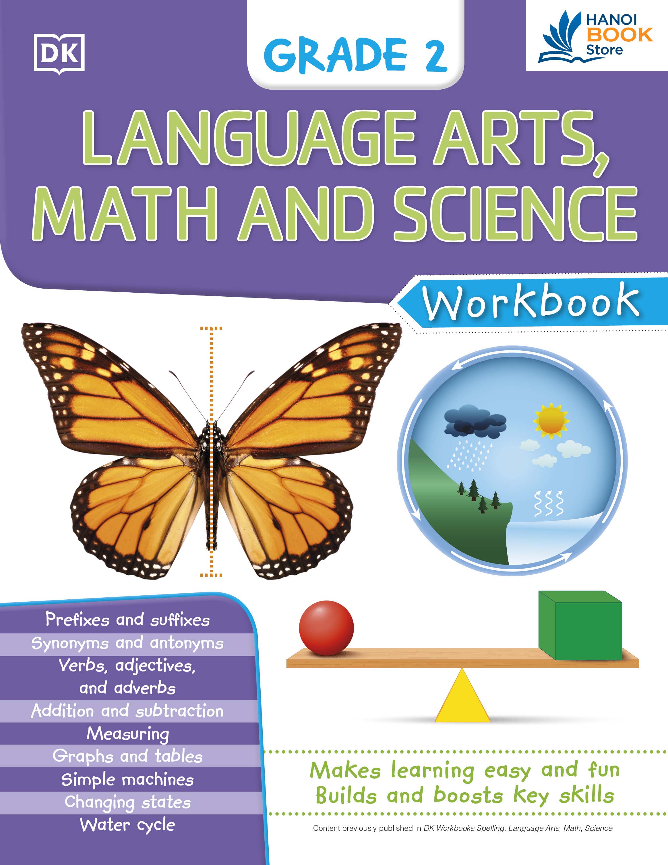 DK Workbooks Language Arts, Math and Science, Grade 2