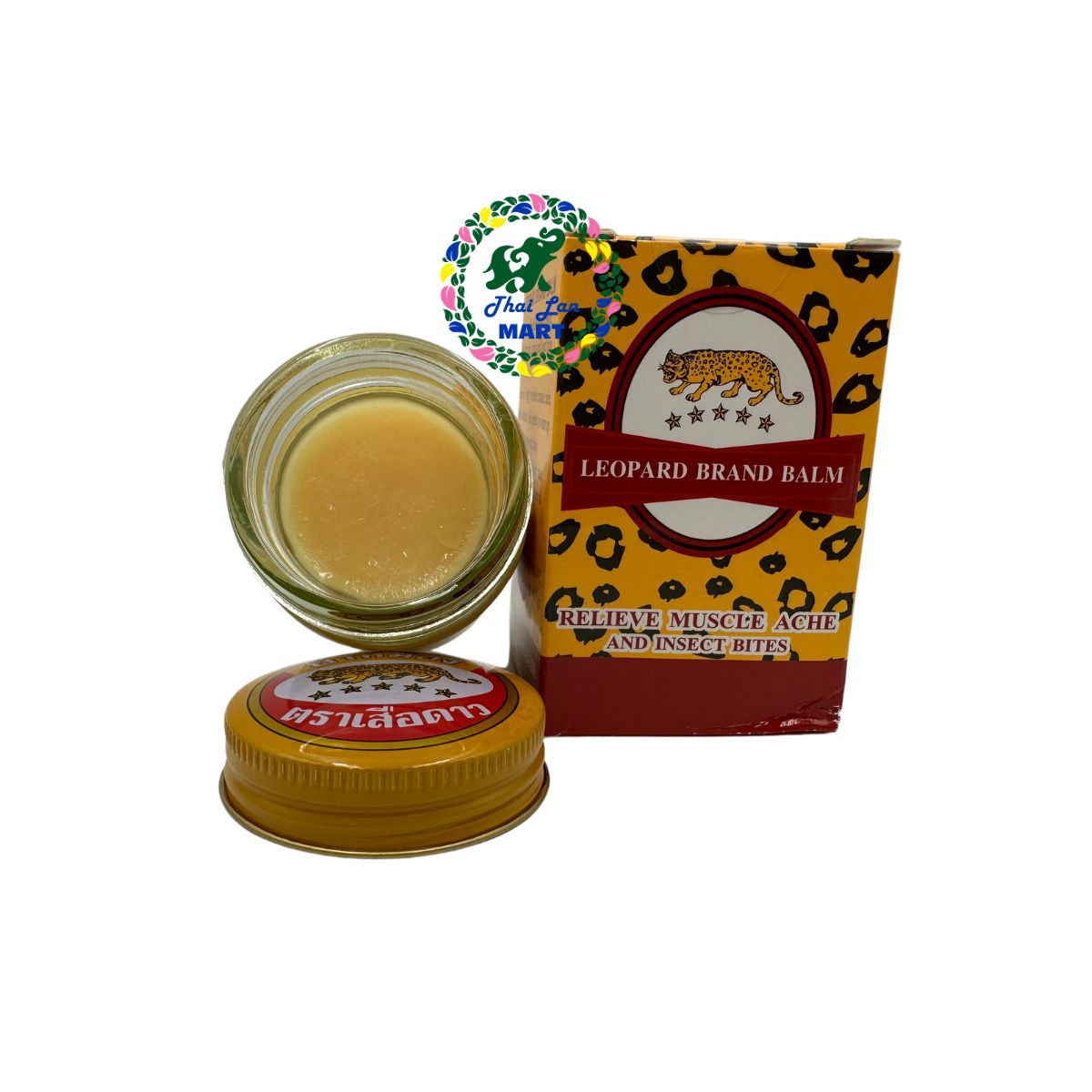 [HCM]12 LỌ DẦU CÙ LÀ CON BÁO LEOPARD BALM THÁI LAN 40 GAM