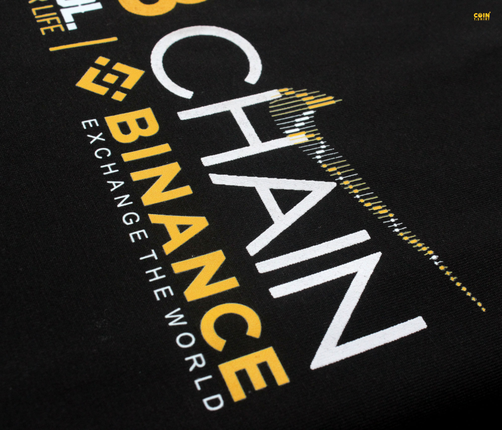 Áo Thun cao cấp BINANCE, BITCOIN, COINTSHIRT