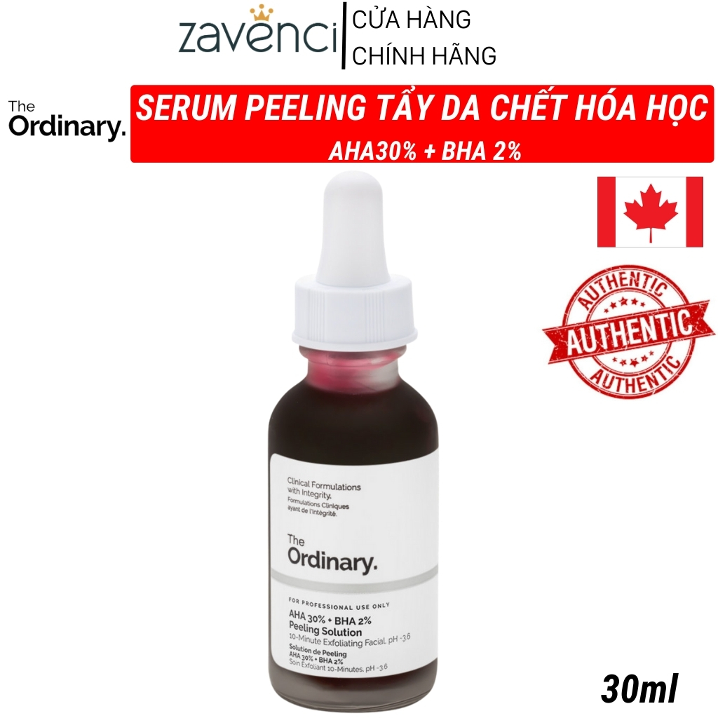 Serum THE ORDINARY B5 HYALURONIC 2% (Chính Hãng) zavenci dưỡng da phục hồi lão hoá cấp ẩm se khít lỗ chân lông (30ml)