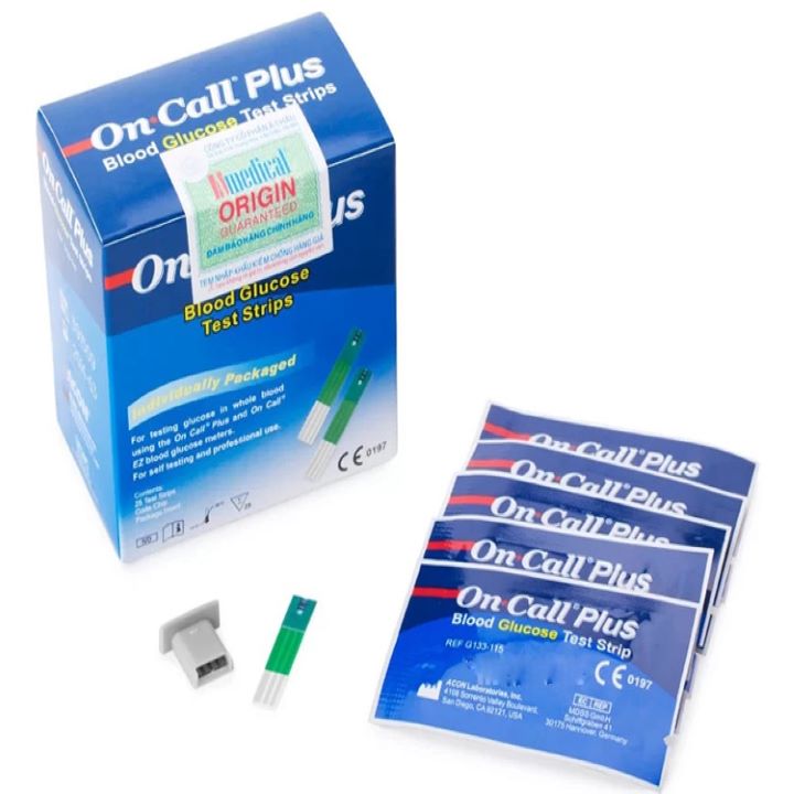 Que thử đường huyết On Call Plus
