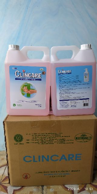 DUNG DỊCH RỬA TAY KHÔ CLINCARE 5 LÍT (OPODIS PHARMA)