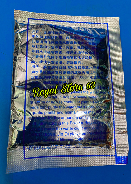 Men vi sinh Jindi làm trong nước cho bể cá cảnh (5gram)