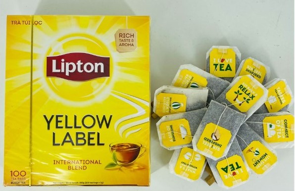 Lipton nhãn vàng 100 gói