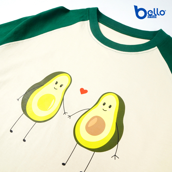Áo  Unisex Bello In Hình Trái Bơ