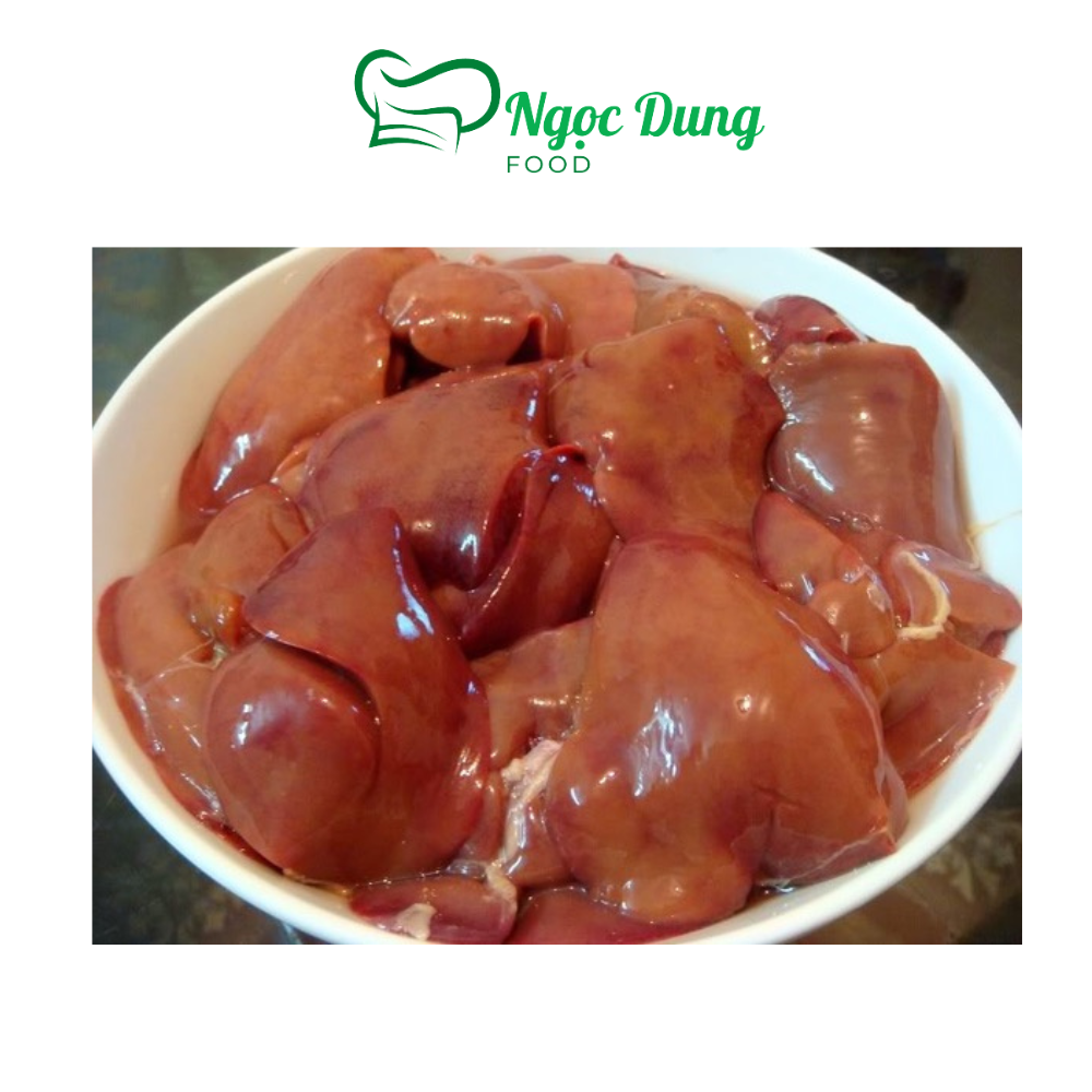 Fresh Chicken Liver Without Gall, 1kg Bag (Express Delivery to Ho Chi Minh City)